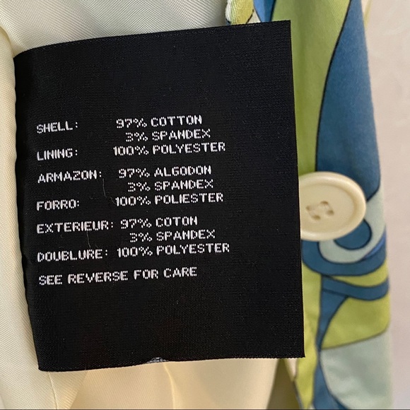 Retro Button-down Swirl Printed Long Jacket - Picture 5 of 7